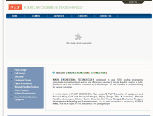 Tablet Screenshot of nikhilenggtech.com